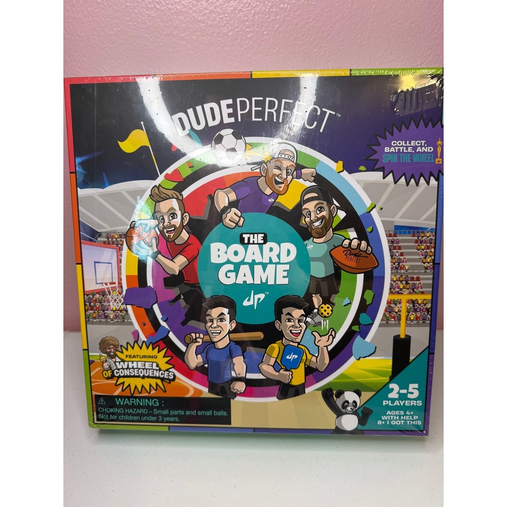 Dude Perfect The Board Game Ultimate Battle Mini Sports Challenges New Sealed